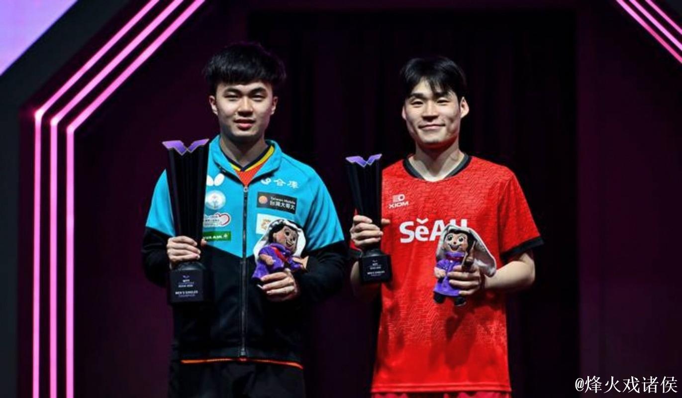 林昀儒横扫张禹珍夺WTT多哈冠军赛男单冠军 林昀儒横扫张禹珍夺WTT多哈冠军赛男单冠军